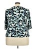 J.Jill Teal 3/4 Sleeve Blouse Size 3X - photo 2