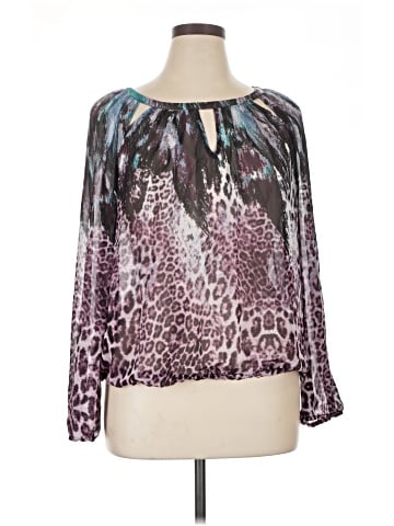 Jennifer Lopez Long Sleeve Blouse (view 1)
