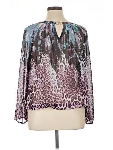 Jennifer Lopez Long Sleeve Blouse (view 2)