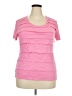 George Pink Short Sleeve Top Size 20 - photo 1