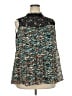 Daniel Rainn 100% Polyester Teal Sleeveless Blouse Size 2X - photo 1