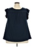 Torrid Blue Sleeveless Blouse Size 3X Plus (3) - photo 1