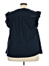 Torrid Blue Sleeveless Blouse Size 3X Plus (3) - photo 2