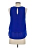 Monteau 100% Polyester Blue Tank Top Size S - photo 2