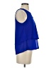 Monteau 100% Polyester Blue Tank Top Size S - photo 4