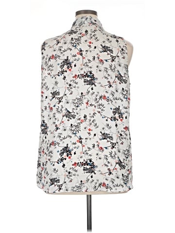 Laundry by Shelli Segal Sleeveless Button-Down Shirt (view 2)
