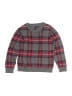 Janie and Jack 100% Cotton Plaid Gray Pullover Sweater Size 4 - photo 1