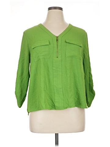 Cato 3/4 Sleeve Blouse (view 1)