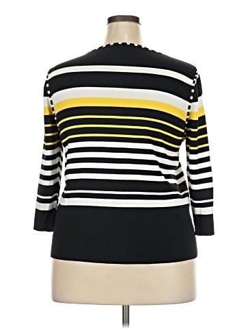 DressBarn 3/4 Sleeve T-Shirt (view 2)