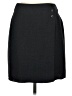 Alfani 100% Wool Solid Black Wool Skirt Size 6 - photo 1