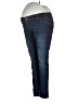 Isabel Maternity Solid Blue Jeans Size 6 - photo 1