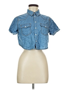 Forever 21 Short Sleeve Button Down Shirt