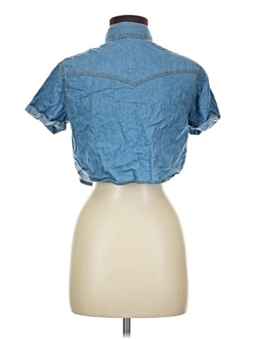 Forever 21 Short Sleeve Button-Down Shirt (view 2)