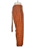 Mine Plaid Orange Casual Pants Size M - photo 4