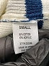 Poof! Stripes Ivory Pullover Sweater Size S - photo 8