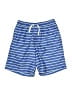 Hanna Andersson 100% Recycled Polyester Blue Board Shorts Size 10 - photo 1