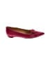 J.Crew Burgundy Flats Size 8 - photo 1