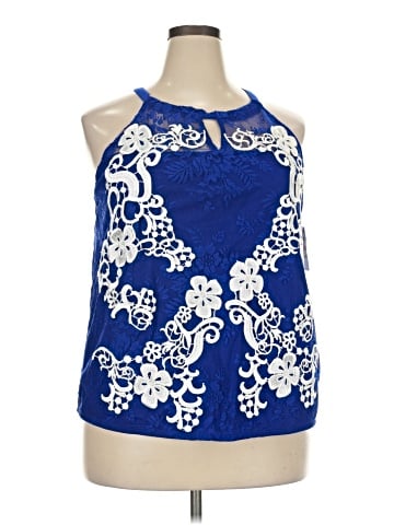 INC International Concepts Sleeveless Blouse (view 1)