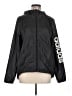 Adidas 100% Polyester Graphic Black Windbreaker Size M - photo 1