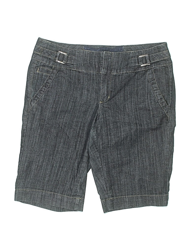 Pre-owned One 5 One Denim Shorts In Gray