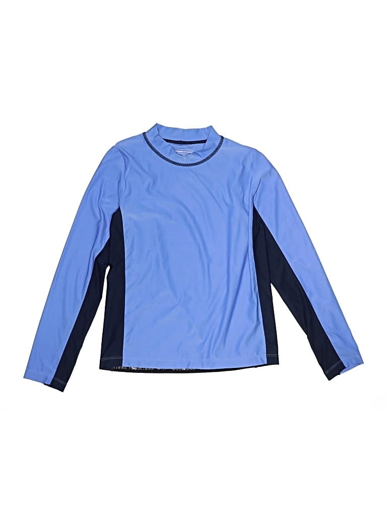 Pre-owned Coolibar Kids' Long Sleeve T-shirt In Blue