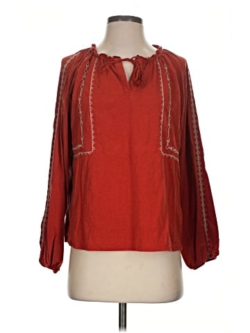 Garnet Hill 3/4 Sleeve Blouse (view 1)