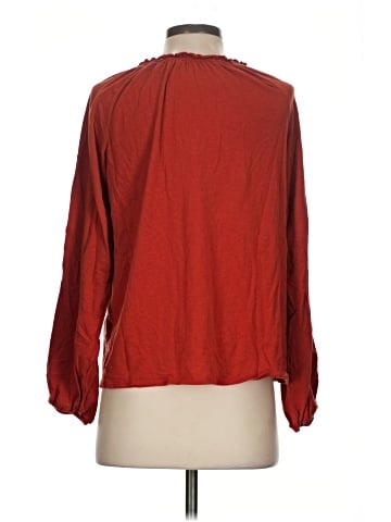 Garnet Hill 3/4 Sleeve Blouse (view 2)