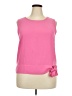Talbots 100% Polyester Pink Sleeveless Blouse Size 18 - photo 1