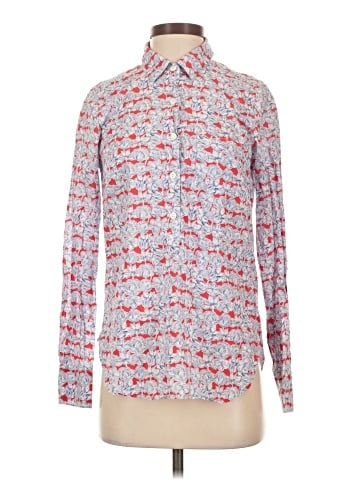 Liberty Art Fabrics for J.Crew Long Sleeve Button-Down Shirt (view 1)