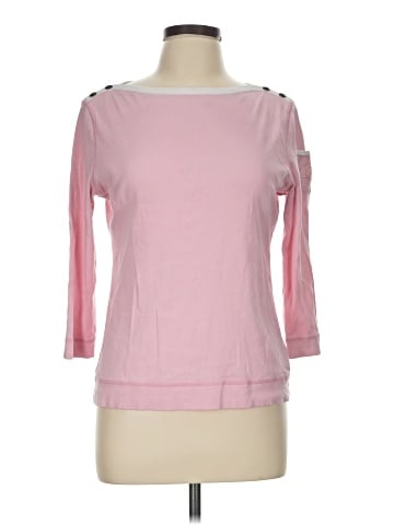 Lauren Jeans Co. 3/4 Sleeve T-Shirt (view 1)