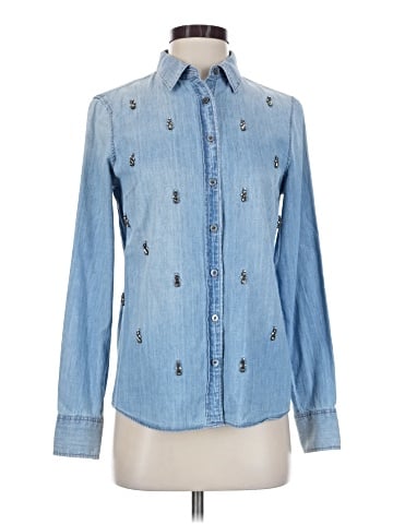 J.Crew Collection Long Sleeve Blouse (view 1)