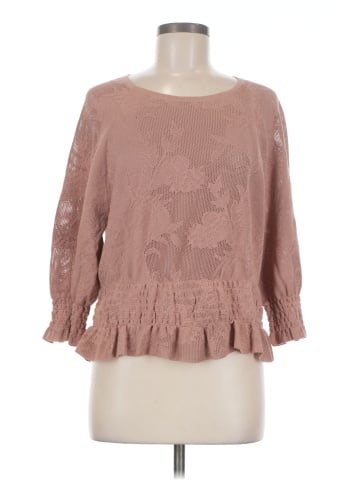 Express 3/4 Sleeve Blouse (view 1)