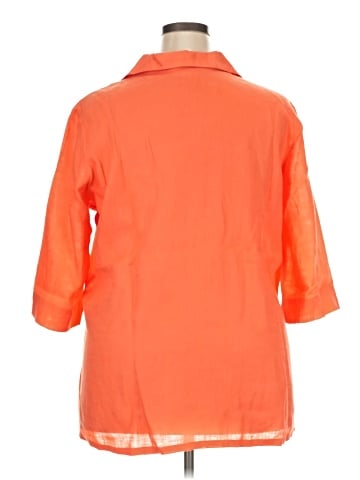Avenue 3/4 Sleeve Button-Down Shirt (view 2)