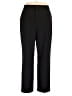 Rafaella Solid Black Dress Pants Size 14 - photo 1