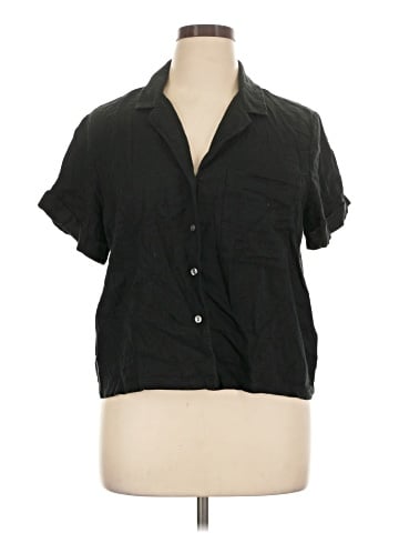 Banana Republic Factory Store Short Sleeve Blouse (view 1)
