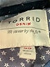 Torrid 100% Cotton Blue Denim Jacket Size Med Plus (00) - photo 6