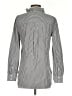 J.Crew 100% Cotton Stripes Gray Long Sleeve Blouse Size XS - photo 2