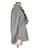J.Crew 100% Cotton Stripes Gray Long Sleeve Blouse Size XS - photo 4