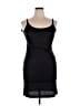 Chaudry 100% Polyester Solid Black Cocktail Dress Size S - photo 1