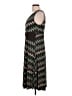 Perceptions Chevron-herringbone Brown Casual Dress Size L - photo 5