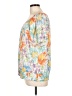 Cathy Daniels Floral Orange Short Sleeve Blouse Size L - photo 5