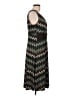 Perceptions Chevron-herringbone Brown Casual Dress Size L - photo 4