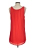 Veronica M. 100% Polyester Red Sleeveless Top Size S - photo 2