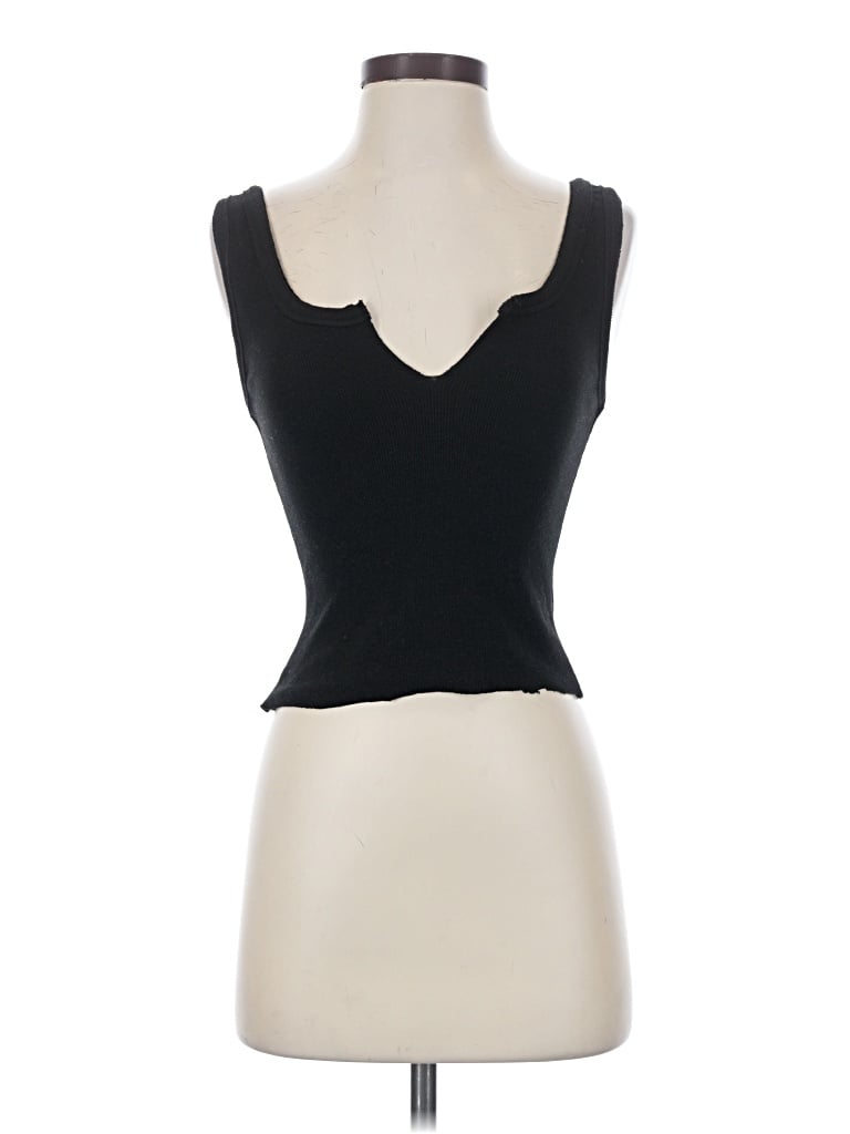 Pre-owned Signature 8 Tank Top Black Sweetheart Neckline Tops