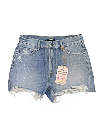 Express Denim Shorts (view 1)
