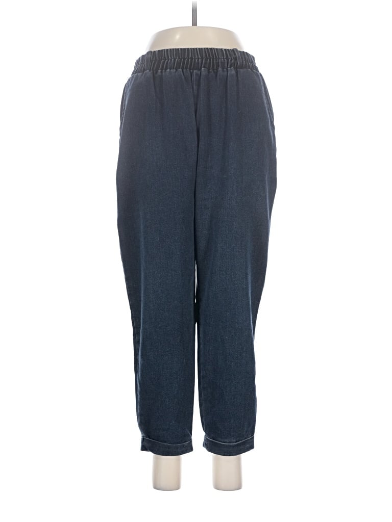 Pre-owned Final Touch Casual Pants In Blue