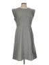 J.Crew Chevron-herringbone Gray Casual Dress Size 12 - photo 1