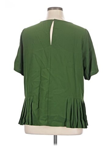 ELOQUII Short Sleeve Blouse (view 2)