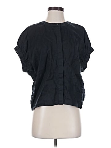 DKNY Short Sleeve Blouse (view 1)