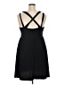Torrid 100% Polyester Solid Black Cocktail Dress Size 3X Plus (3) - photo 2